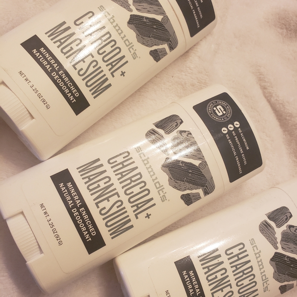 Charcoal Magnesium Mens Deodorant